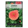 Sow Right Seeds - Rare Zinnia Flower Seeds for Planting