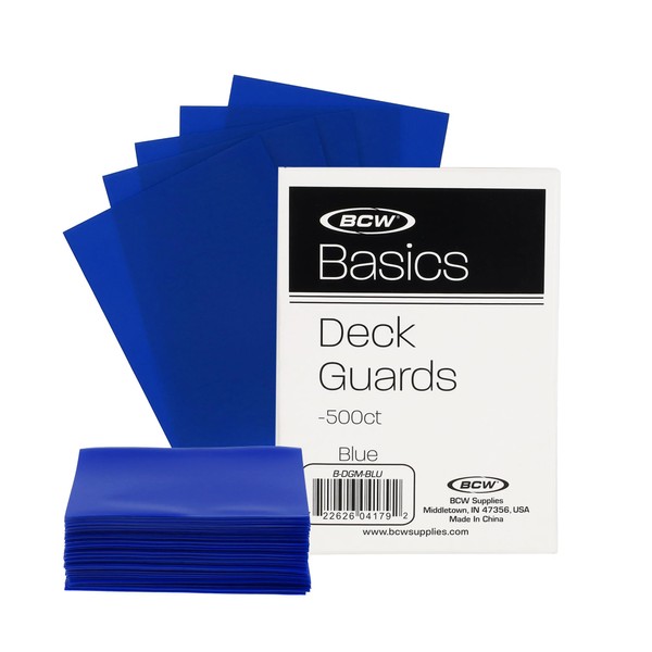 BCW Basics Card Sleeves | 500 Count Box | Acid-Free,