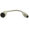 ACL 6 Inch AT to PS/2 Keyboard Adapter Din5 (AT)