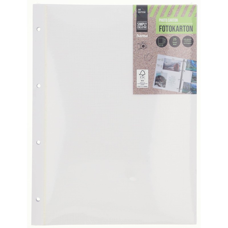 Hama Inner Pages Scrapbooking Photo Album Refill Pack for Photo