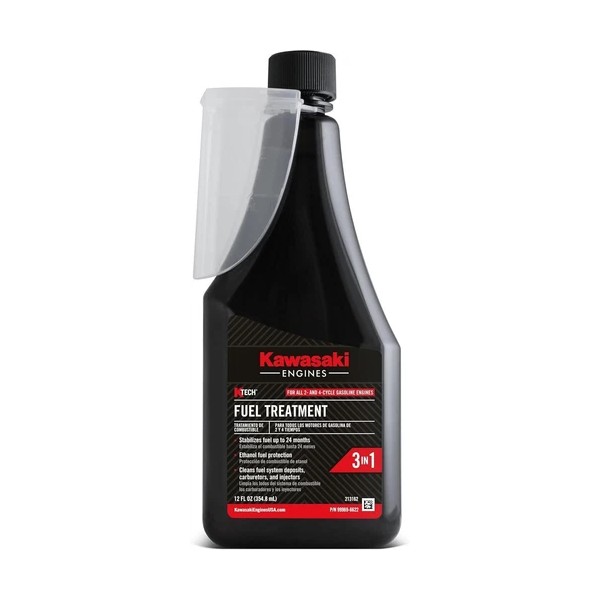Kawasaki 99969-6622 KTECH 12oz Bottle of Fuel Treatment for 2-Cycle