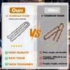 3 Pack Chainsaw Chain For 12 Inch (30cm) Bar,3/8" Lp