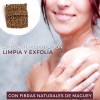 Corazón Verde Jabonera Exfoliante Estropajo Naturales Fibra 10 Piezas