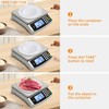 Food Scale 88lb/40kg Large Digital Kitchen Scale 0.05oz/1g with Price
