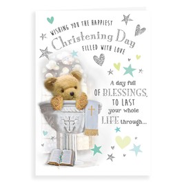 Regal Publishing Cute Baby Card Christening - 9 x 6 inches, C80886
