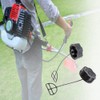 bowarepro 2Pcs Fuel Tank Cap Brushcutter Strimmer Trimmer Grass Brush