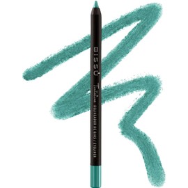 Bissú Tintaline Eyeliner - 25 Vivid Colors, High-Coverage, Long-Lasting & Smudge-Proof (Metallic Turquoise)