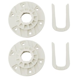 VGOL 2-Piece Washing Machine Basket Drive Hub Kit Replacement Part W10528947 W10396887 Compatible with Whirlpool Kenmore Compatible with Crosley Compatible with Sears Washing Machines