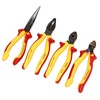 sopomarkt24 VDE Pliers Set of 4 - Combination Pliers, Side