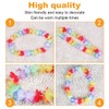 ZORVUJI Hawaii Chains, Flower Chain, Pack of 3, Tropical Hawaiian