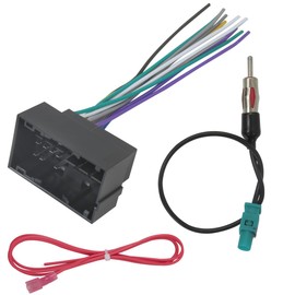 BUTITNOW Upgraded Stereo Wiring Harness Antenna Adapter Fit for Ram ProMaster 2500 2014-2018 Aftermarket Radio Nav Cable Connector No Factory Premium Amp