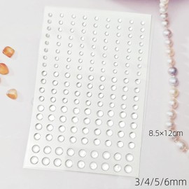 TUPWELY 2 Sheets Clear Dewdrop Water Droplets Sticker Self-Adhesive Round Dew Drop Simulation Resin Water Shape Beads for DIY Scrapbooking Crafts Card Making Face Decor Accessories, BPY27854