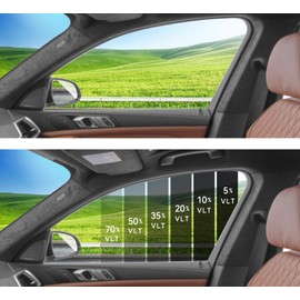 AUTOTEK Precut Window Tint Film Front Two Door Windows Tint Film Cars Sun Blocking Protection Privacy Anti Shatter Glass 2 Ply Computer Cut Any Tint Shade for Dodge Dart 2013-2016