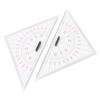 Acrylic Marine Triangle Clear Isosceles Triangle Ruler, Chart Drawing Triangle