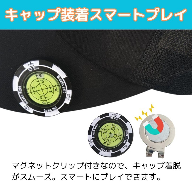Golf Marker Level Magnet Golf Equipment Golf Marker Ball Marker