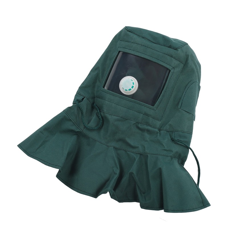 Sand Blasting Hood Industry Abrasive Sandblaster Hood Cover Shawl Cap
