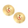 Crash Cymbal Brass Percussion Instrument Pair Teaching Tool Toy for