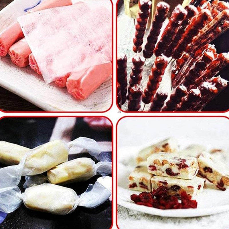 Edible glutinous rice paper 500 sheets (4.7x4.7) inches, candy chocolate