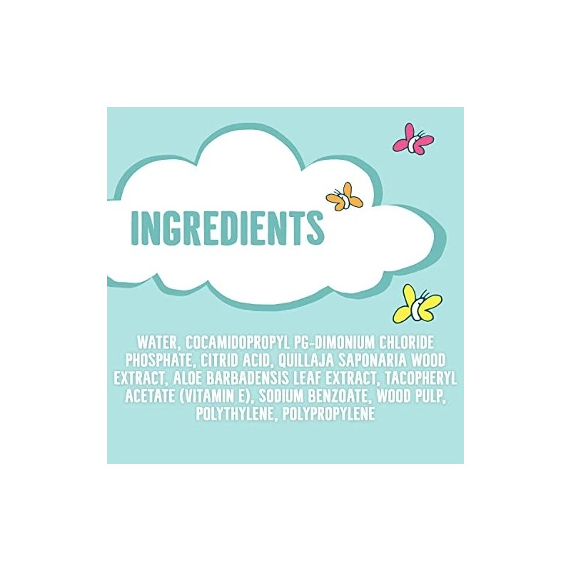 Seventh Generation Baby Wipes Unscented 64 Count Gentle Hypoallergenic Care