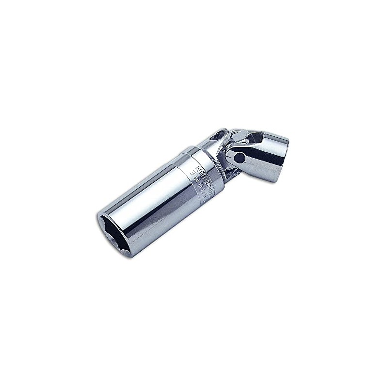 Laser 2657 Universal Joint Spark Plug Socket 3/8"D 16mm