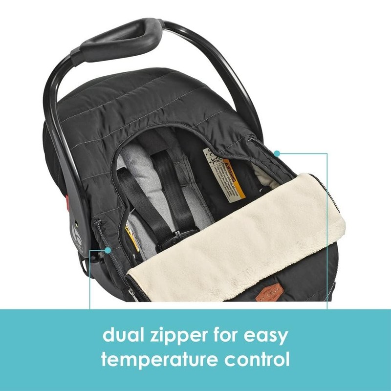 JJ Cole Winter Baby Car Seat Cover - Winter Car
