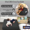 COMAX Bean Bag Chair for Kids 8-12, Toddler Beanbag Bed