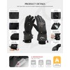 Ski Gloves for Men Women - Winter Snow Gloves Windproof