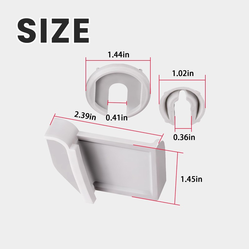 Ciuouient White Calibration Kit/Exercise Bike Calibration Tool Compatible with Peloton