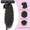 Samtress 24 Inch Drawstring Ponytail Hair Extensions Long Curly Wavy