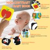 High Contrast Baby Flashcards with Black and White Tummy time