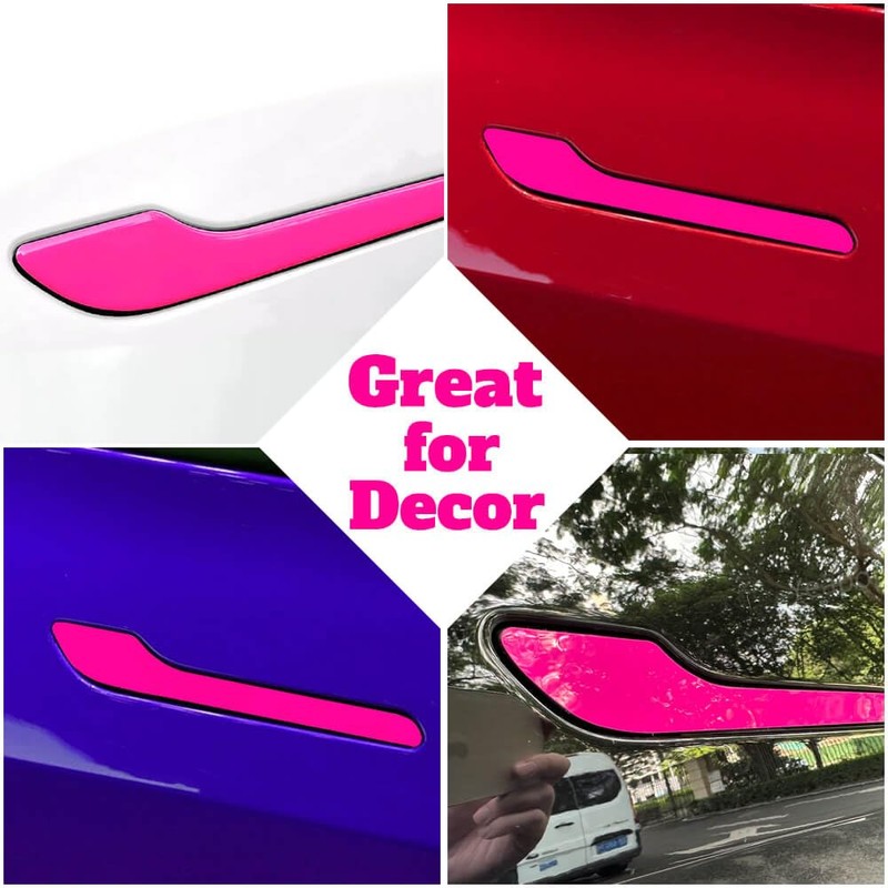 Yeapop 6 Pcs of Door Handle Stickers Compatible with Model