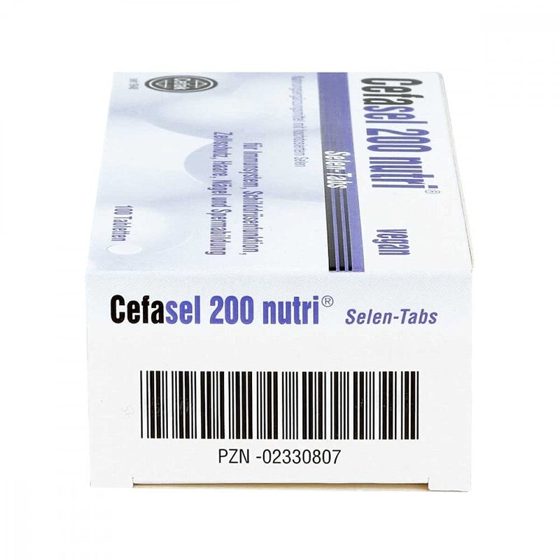 CEFASEL 200 Nutri Selenium Tablets, 100 Tablets