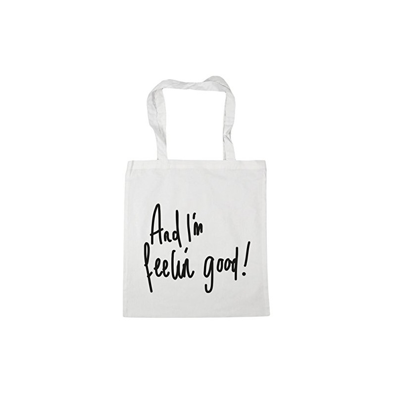 Hippowarehouse And, I'm feeling' good! Tote Shopping Gym Beach Bag