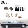 XYgdhqpt 2PCS Front Armrest Lid Latch Console Lock and Pull