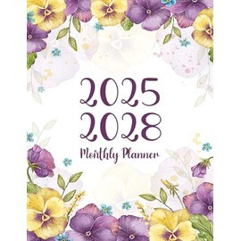 2025-2028 monthly planner: 4 Year From January 2025 To December 2028 With Inspirational Quotes