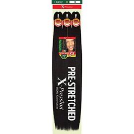 Outre Braids X-Pression Braid Premium Pre Stretched Braid 72inch 3X (3-PACK, 1)