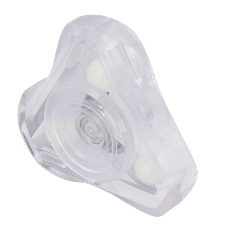 Fingertip Gyroscope Glow in The Dark 3 Leaves Reduce Anxiety