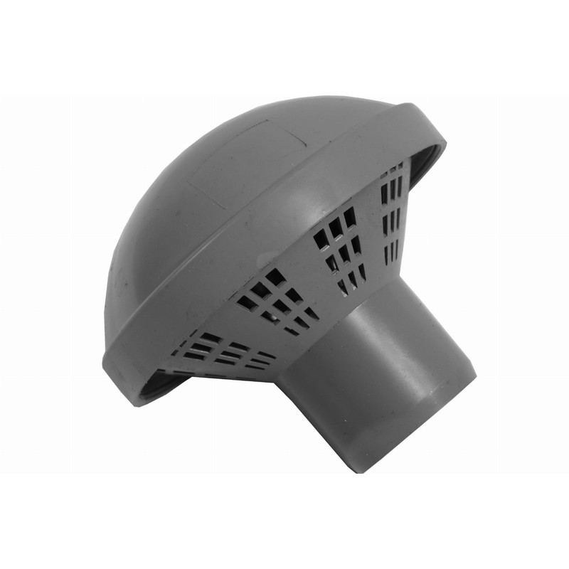 HT System | Ventilation Hood Grey DN 75