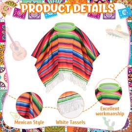 JcHrmers Cinco De Mayo Goose Outfit Mexican Porch Goose Outfit for 23" High Cement or Plastic Front Porch Goose for Cinco De Mayo Outdoor Lawn Garden Yard Patio Statue Decor