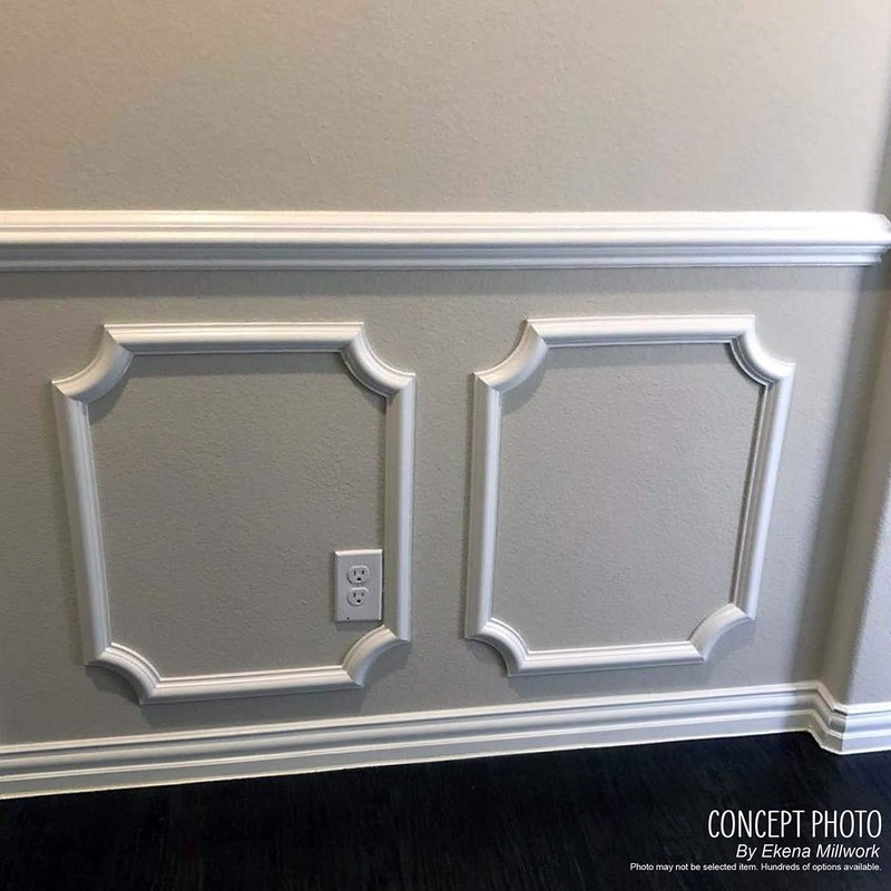 Ekena Millwork PNL12X24AS-01 12"W x 24"H x 1/2"P Ashford Molded