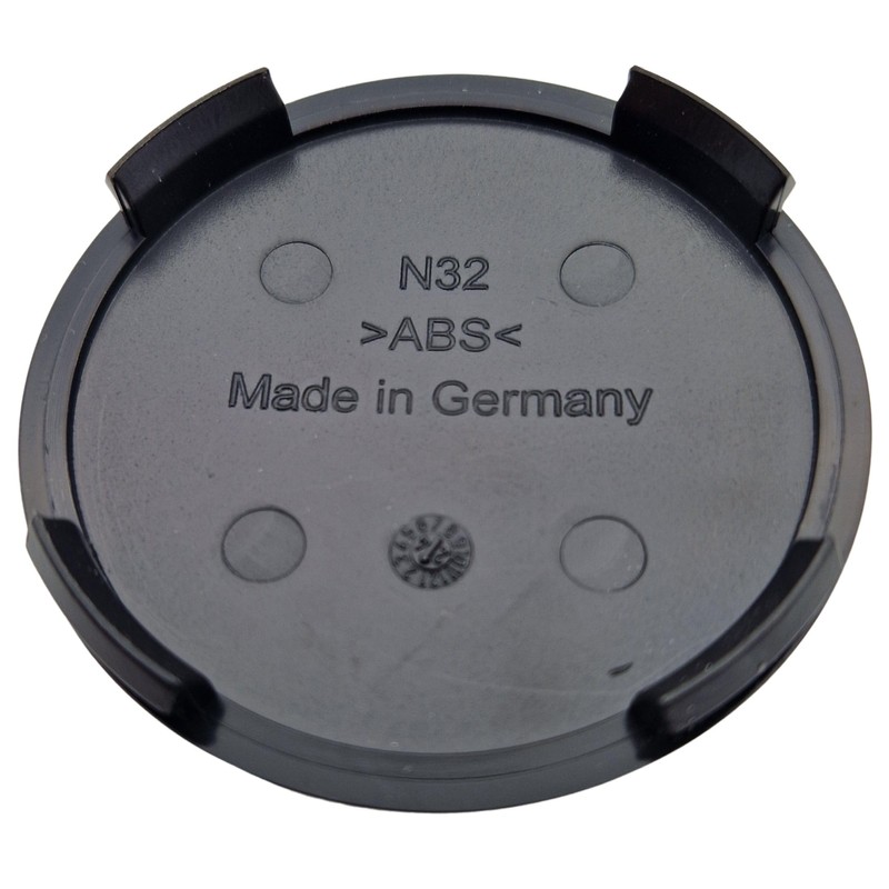 1 x Rial Hub Cap 64 mm Sterling Silver (N32)