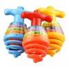 Acquart 12 Pzs Trompo De Resorte Con Luz Y Sonido