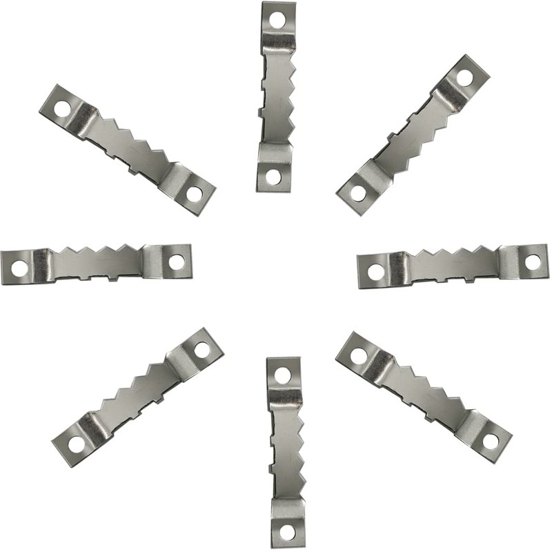 Ruidee Picture Hooks Set, Picture Frame Hangers, Prismatic Hangers, Serrated