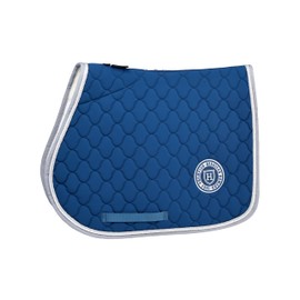Harrison Howard Equestrian All Purpose Saddle Pad High-Performance English Saddle Pad with Superior Shock Absorption Peacock Blue