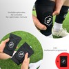 JDP Premium 2-in-1 Shin Pads with Stocking Size S Black