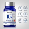 Vitamina B12 2500 Mcg + Acido Fólico, 120 Tabletas Hecho