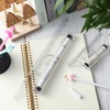 Frienda 2 Pieces Plastic Measuring Rolling Ruler Drawing Parallel Multifunctional