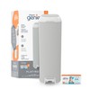 Diaper Genie Platinum Pail (Grey) is Made in Durable Stainless
