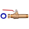 House Mods HMP012 Full Port Water Heater Straight Drain Valve(LF