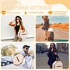 Wonderjune 2 Pcs Cowboy Hat Box for Storage Collapsible Sturdy
